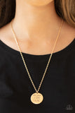 Light It Up - Gold - Necklace - Paparazzi Accessories