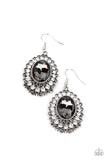 Glacial Gardens - Silver - Earrings - Paparazzi Accessories