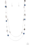 Gala Goals - Blue - Pearl - Necklace - Paparazzi Accessories