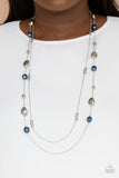 Gala Goals - Blue - Pearl - Necklace - Paparazzi Accessories
