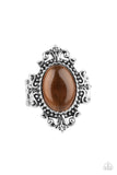 Can You SEER What I SEER - Brown - Cat's Eye - Ring - Paparazzi Accessories
