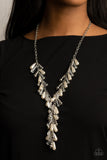 Dripping With DIVA-ttitude - White - Pearl - Necklace - Life Of The Party April 2021 - Paparazzi Accessories