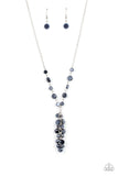 Cosmic Charisma - Colorfully Cosmic - Blue - Necklace and Bracelet Set - Paparazzi Accessories