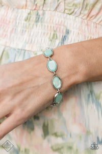 Smooth Move - Blue - Clasp Bracelet - Fashion Fix Exclusive May 2021 - Paparazzi Accessories