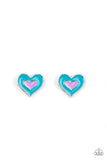 Starlet Shimmer  - Heart - Post Earrings - Set Of 10 - Paparazzi Accessories