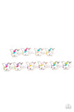 Starlet Shimmer - Unicorn - Post Earrings – Set Of 10 - Paparazzi Accessories