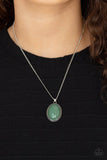 Tranquil Talisman - Green - Stone - Necklace - Paparazzi Accessories