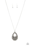 High Society Stargazing - Silver - Hematite - Necklace - Paparazzi Accessories