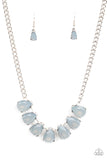 Above The Clouds - Silver - Necklace - Paparazzi Accessories