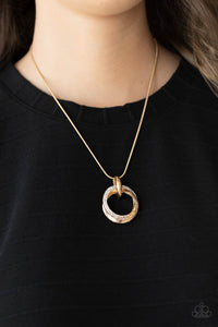 Sphere of Influence - Gold - Necklace - Paparazzi Accessories