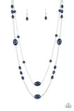Day Trip Delights - Blue - Bead - Necklace - Paparazzi Accessories