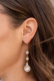 Epic Elegance - Gold - Earrings - Fashion Fix Exclusive June 2021 - Paparazzi Accessories