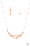 KNOT In Love - Copper - Necklace - Paparazzi Accessories