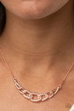 KNOT In Love - Copper - Necklace - Paparazzi Accessories
