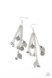 A Natural Charmer - Silver - Earrings - Paparazzi Accessories