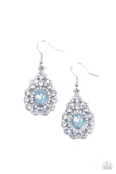 Celestial Charmer - Blue - Opalescent - Earrings - Paparazzi Accessories