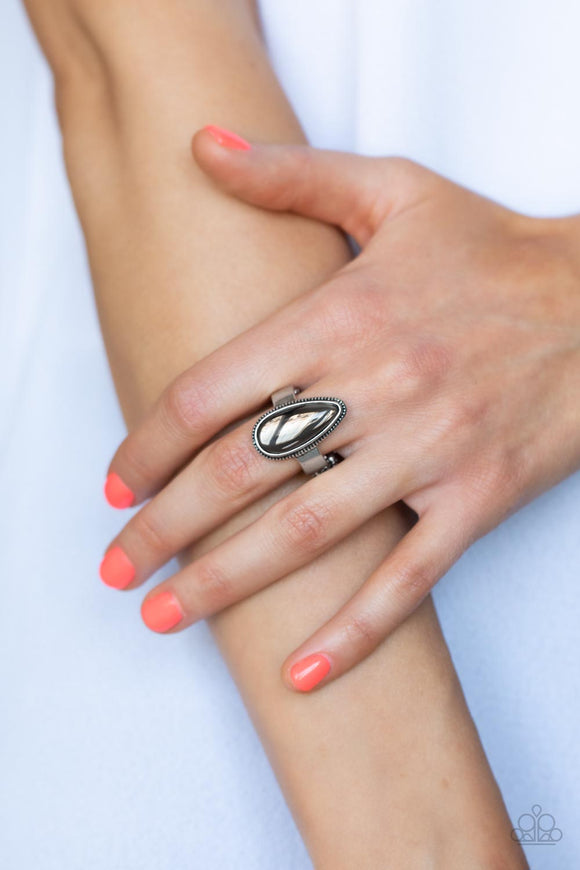 Mystical Marvel - Silver - Ring - Paparazzi Accessories