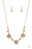 Royally Ever After - Brown - Pearl - Necklace - Paparazzi Accessories
