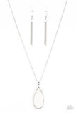 Yacht Ready - White - Shell - Necklace - Paparazzi Accessories