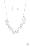 Pacific Posh - Silver - Pearl - Necklace - Paparazzi Accessories