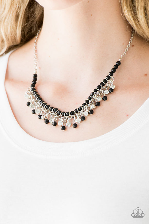 A Touch of CLASSY - Black - Necklace - Paparazzi Accessories