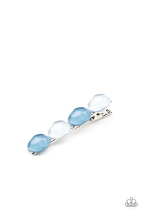 Bubbly Reflections - Blue - Hair Clip - Paparazzi Accessories
