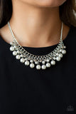 Duchess Dior - White - Pearl - Necklace - Paparazzi Accessories