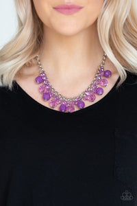 Fiesta Fabulous - Purple - Bead - Necklace - Paparazzi Accessories