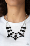 Goddess Glow - Black - Necklace - Paparazzi Accessories
