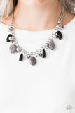 Grand Canyon Grotto - Black - Necklace - Paparazzi Accessories