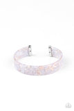 Its Getting HAUTE In Here - Pink - Acrylic - Cuff Bracelet - Paparazzi Accessories