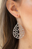 Midnight Carriage - Purple - Earrings - Paparazzi Accessories