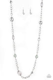 Only For Special Occasions - Silver - Pearl - Necklace - Paparazzi Accessories