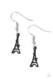Starlet Shimmer - Eiffel Tower Paris - Fish Hook Earrings - Set Of 5 - Paparazzi Accessories