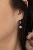 Parisian Princess - Purple - Pearl - Iridescent Bead - Necklace - Paparazzi Accessories