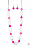 SHELL Your Soul - Pink - Shell - Necklace - Paparazzi Accessories