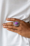 Terra Terrain - Purple - Stone - Ring - Paparazzi Accessories