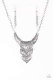 Texas Temptress - Silver - Necklace - Paparazzi Accessories