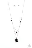 Time To Hit The ROAM - Black - Necklace - Paparazzi Accessories
