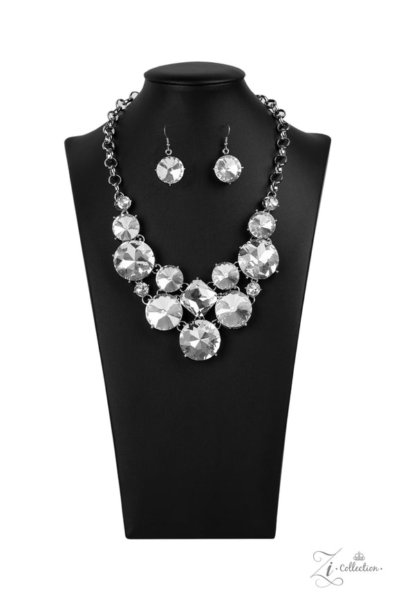 UNPREDICTABLE - EXCLUSIVE ZI COLLECTION 2020 - NECKLACE AND MATCHING EARRINGS - PAPARAZZI ACCESSORIES