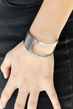 What GLEAMS Are Made Of - Black Gunmetal - Cuff Bracelet - Paparazzi Accessories