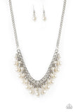 Duchess Dior - White - Pearl - Necklace - Paparazzi Accessories
