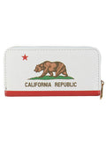 California Checkbook Wallet PU Leather