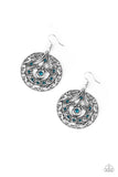 Choose To Sparkle - Blue - Earrings - Paparazzi Accessories
