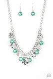 Seaside Sophistication - Green - Pearl - Necklace - Paparazzi Accessories