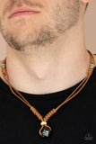 Might and MAINLAND - Brown  - Urban - Unisex - Necklace - Paparazzi Accessories